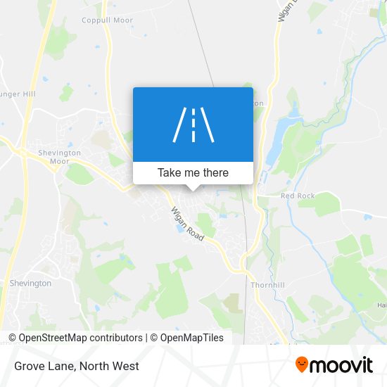 Grove Lane map