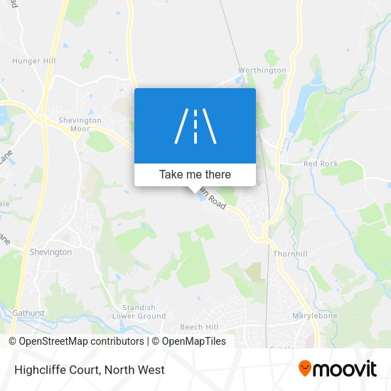 Highcliffe Court map