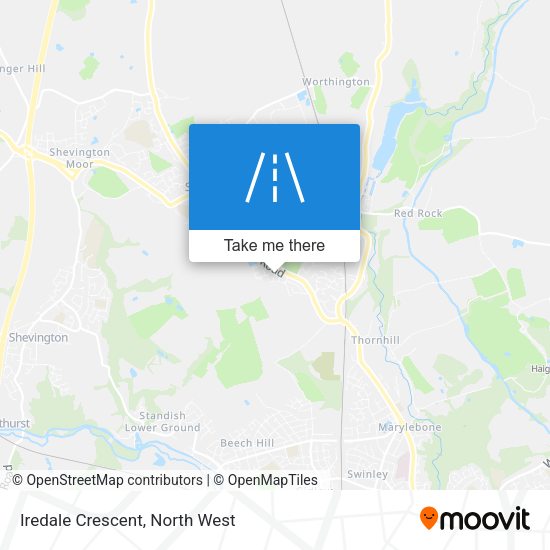 Iredale Crescent map