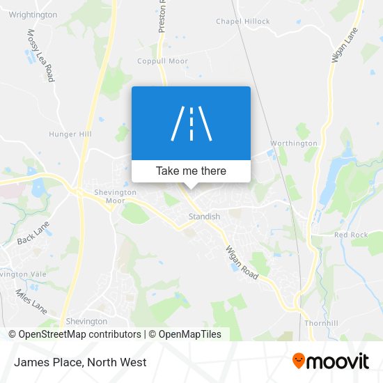 James Place map