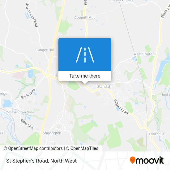 St Stephen's Road map