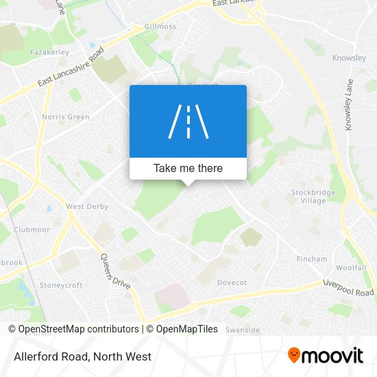 Allerford Road map