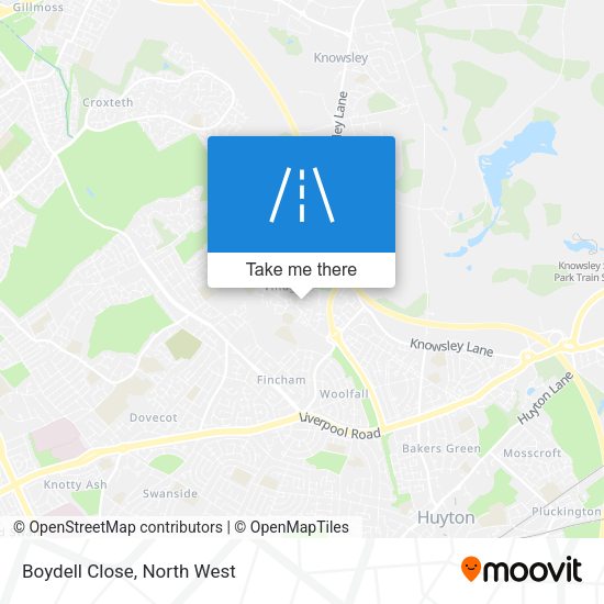 Boydell Close map