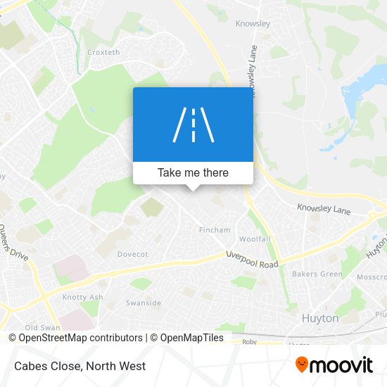 Cabes Close map