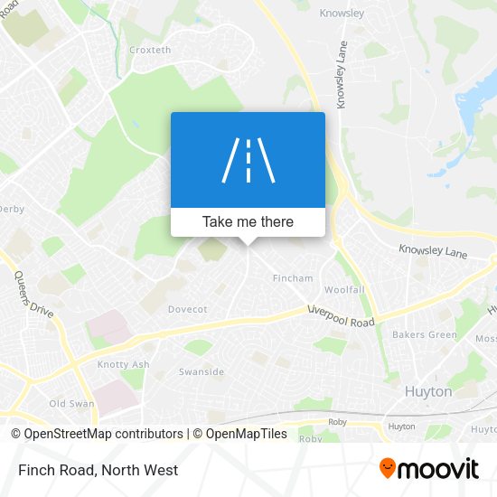 Finch Road map