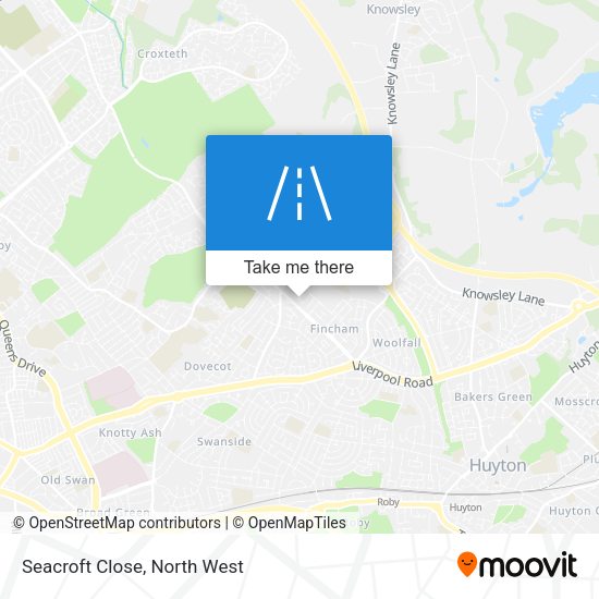 Seacroft Close map