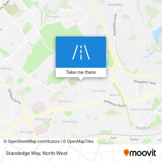 Standedge Way map