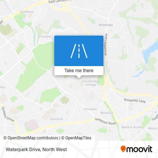Waterpark Drive map