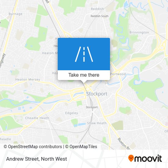 Andrew Street map