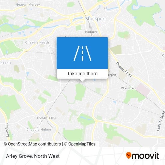 Arley Grove map