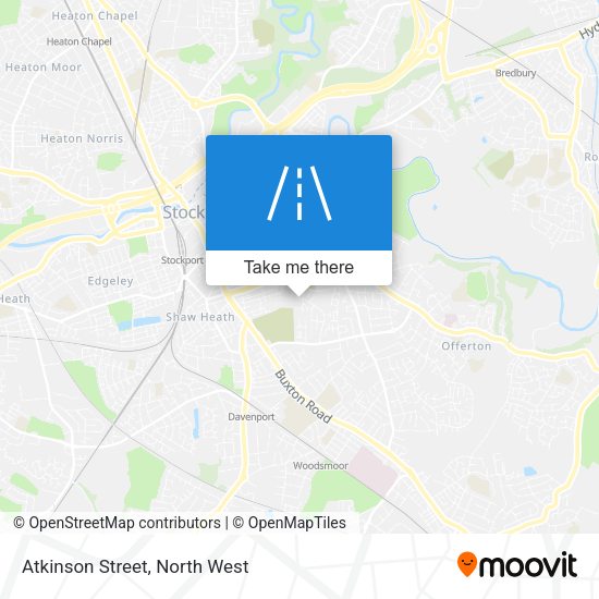 Atkinson Street map