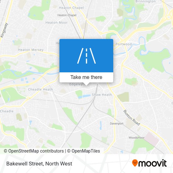 Bakewell Street map
