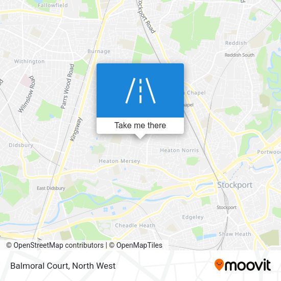 Balmoral Court map