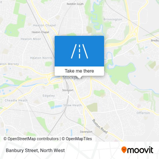 Banbury Street map