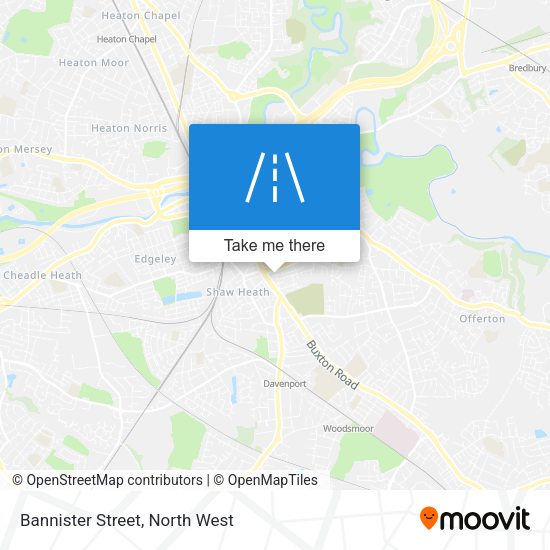 Bannister Street map