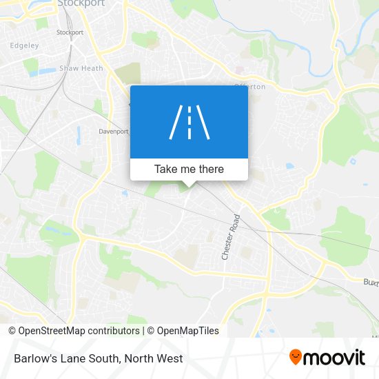 Barlow's Lane South map