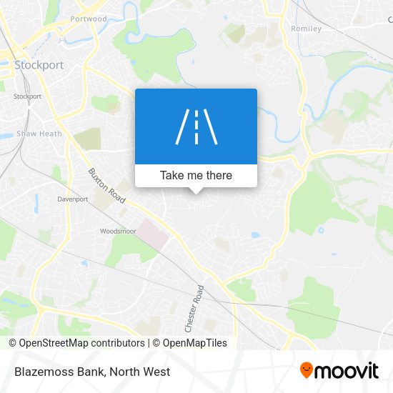 Blazemoss Bank map