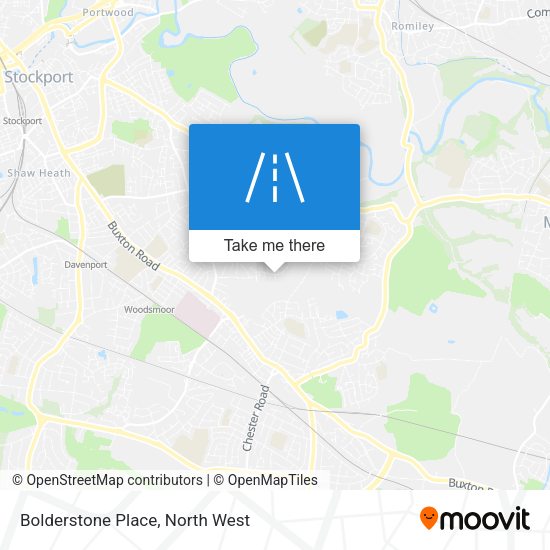 Bolderstone Place map