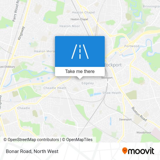 Bonar Road map