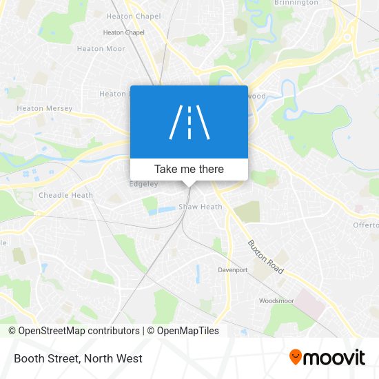Booth Street map