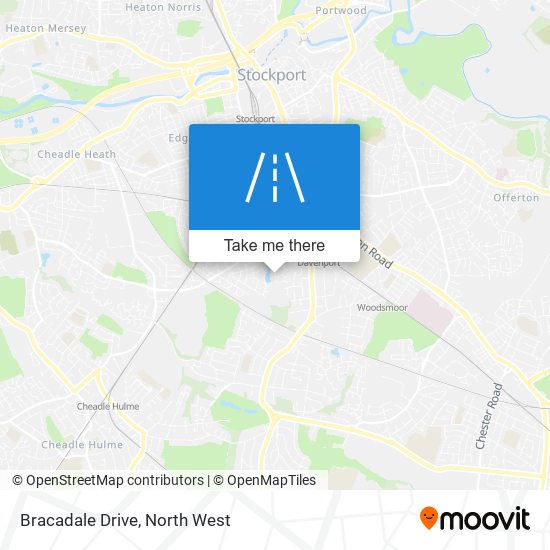 Bracadale Drive map