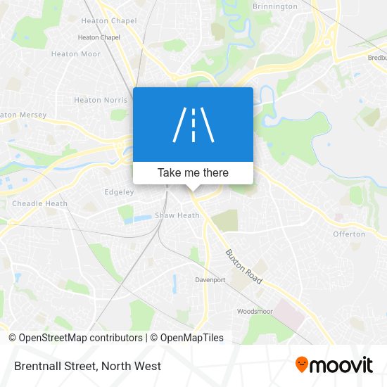 Brentnall Street map