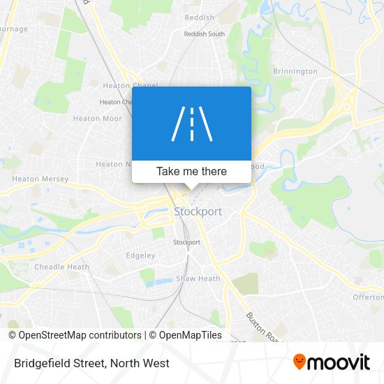 Bridgefield Street map