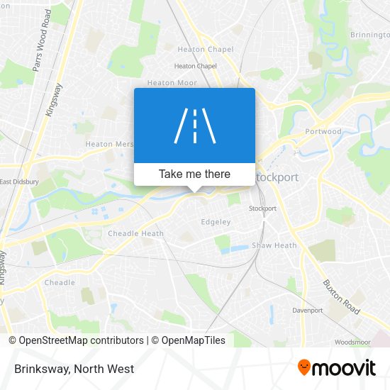 Brinksway map