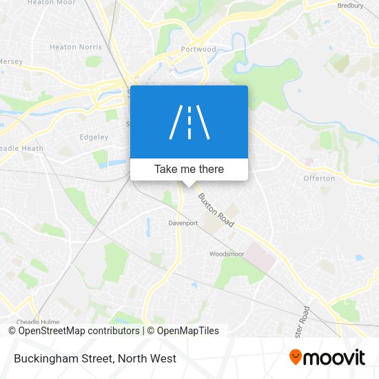 Buckingham Street map
