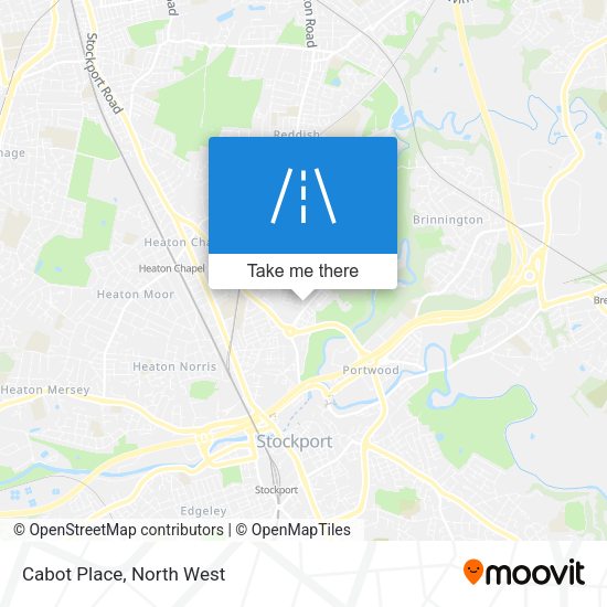 Cabot Place map