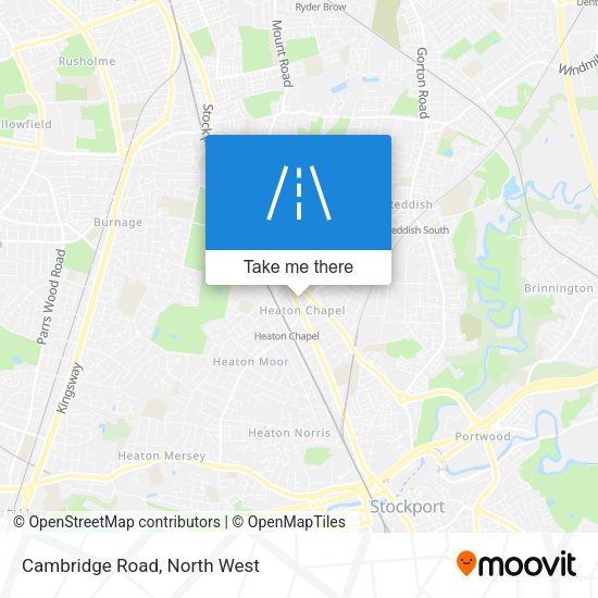 Cambridge Road map