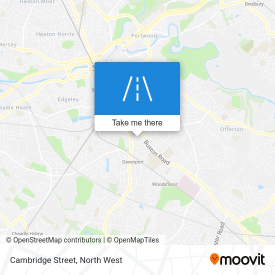 Cambridge Street map