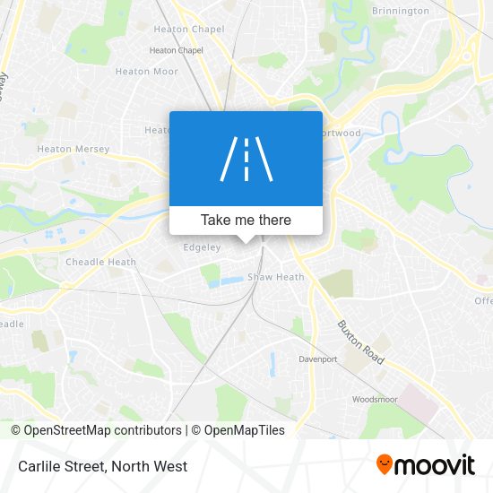 Carlile Street map