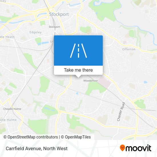 Carrfield Avenue map