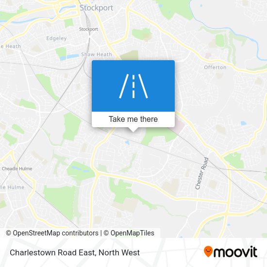 Charlestown Road East map