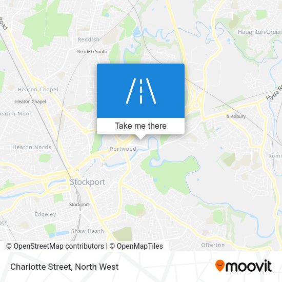 Charlotte Street map