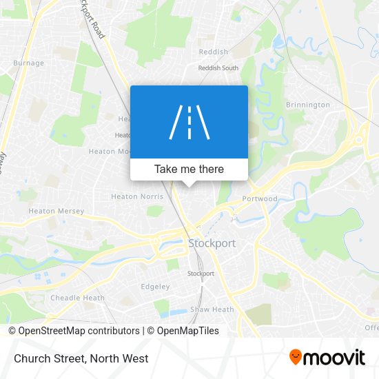 Church Street map