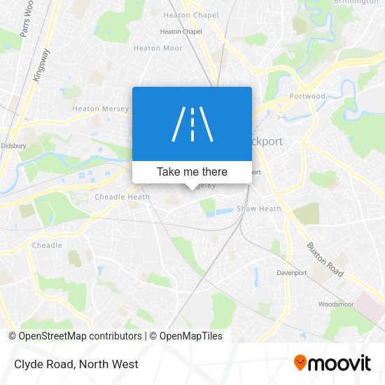 Clyde Road map