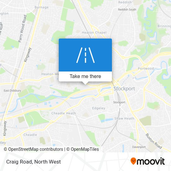 Craig Road map