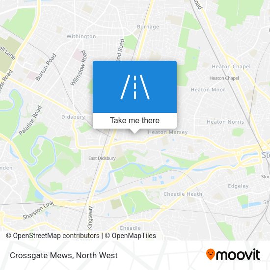 Crossgate Mews map