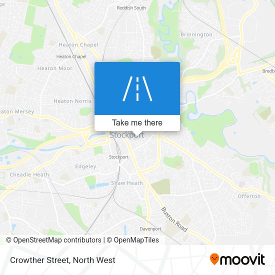 Crowther Street map