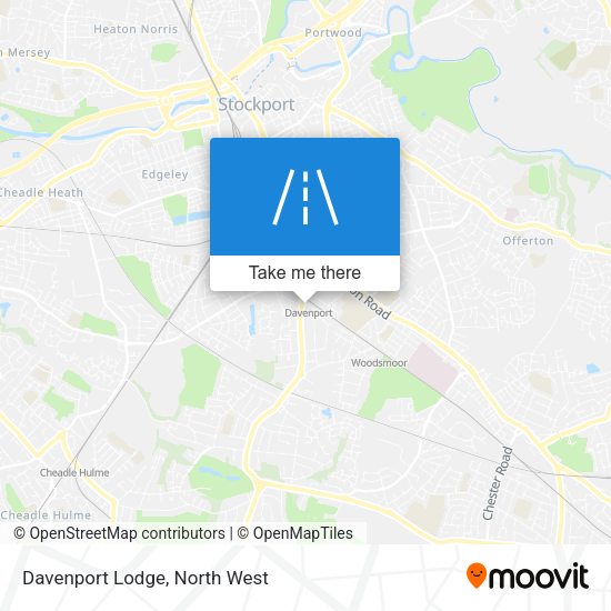 Davenport Lodge map