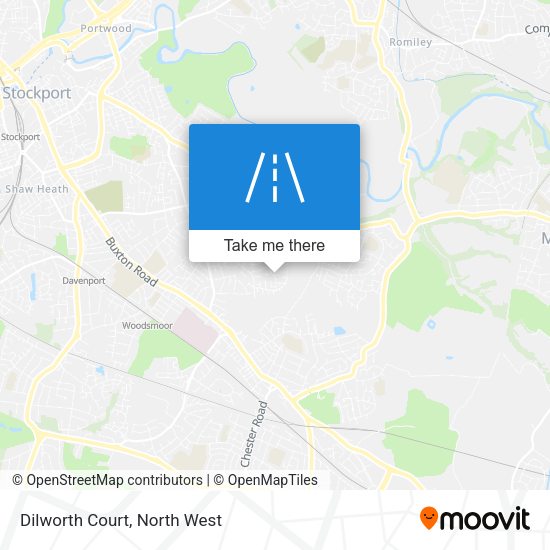 Dilworth Court map