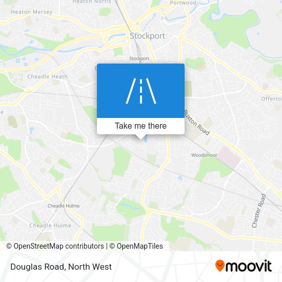 Douglas Road map