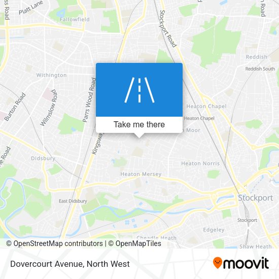 Dovercourt Avenue map