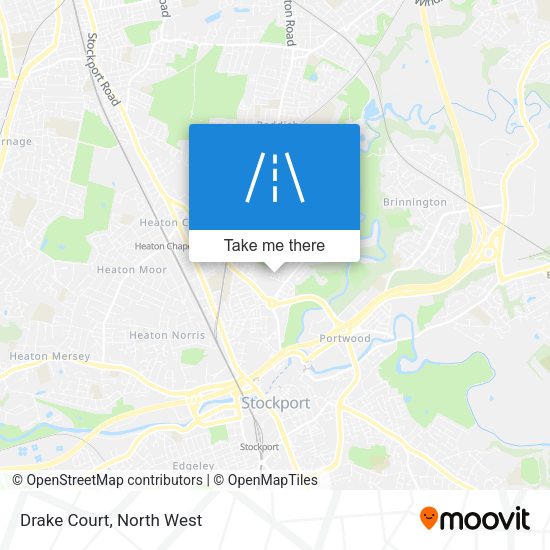 Drake Court map
