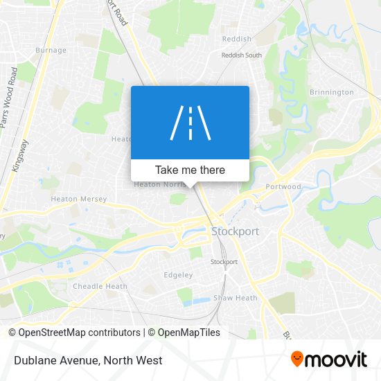Dublane Avenue map