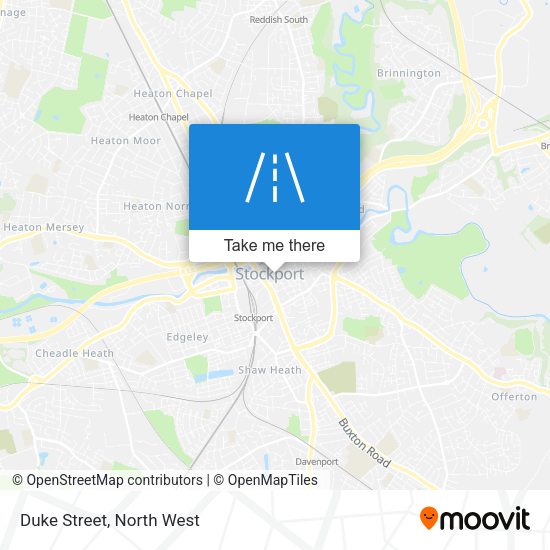 Duke Street map