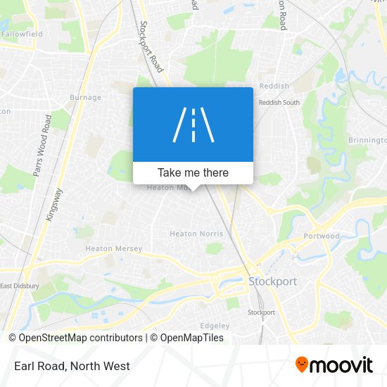 Earl Road map
