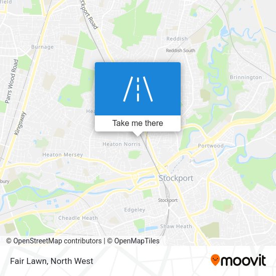 Fair Lawn map